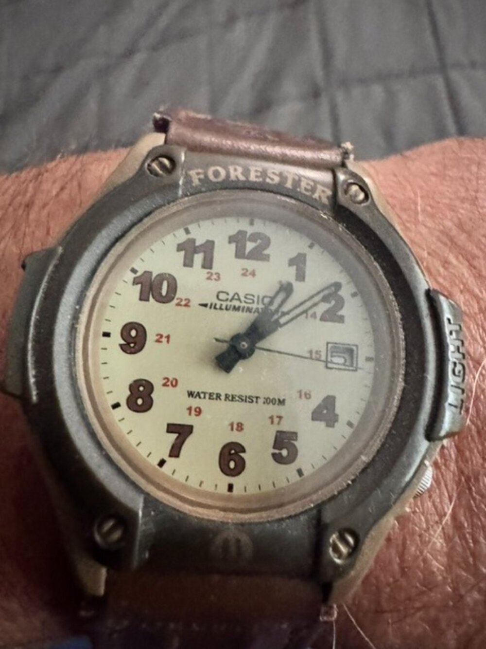Casio Forester Field Watch with Date Window - Water Resistant to 100m